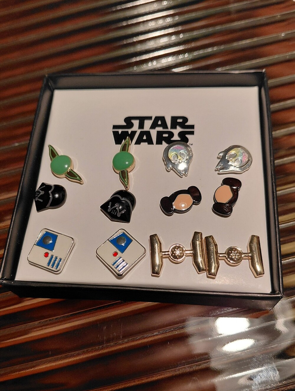 Star Wars Enamel Earring Set - Multi Color